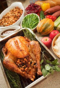 iStock_000017597643XSmall - Thanksgiving turkey dinnner Thanksgiving turkey dinner