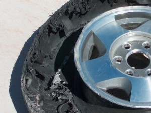 iStock_000000077703XSmall - tire blow out defective tire