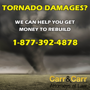 Tornado Damage Insurance Claims Lawyers in Oklahoma