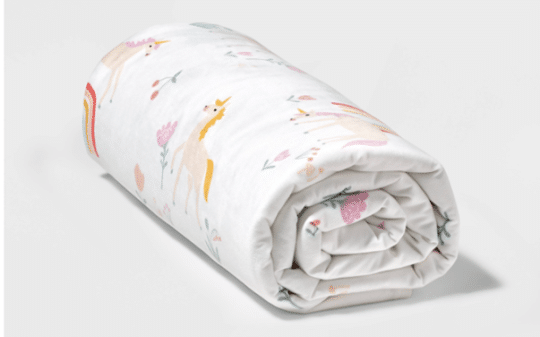 Target Recalls Weighted Blankets 2 WeightedBlanketUnicornWhite